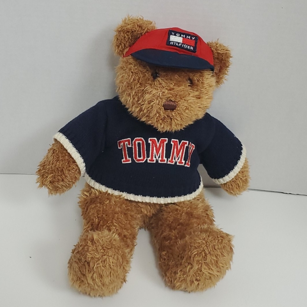 Vintage Tommy Hilfiger Plush Animal Bear